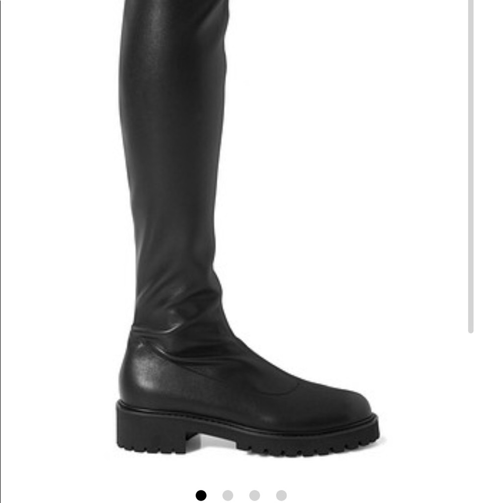 GIUSEPPE ZANOTTI leather over-the-knee boots